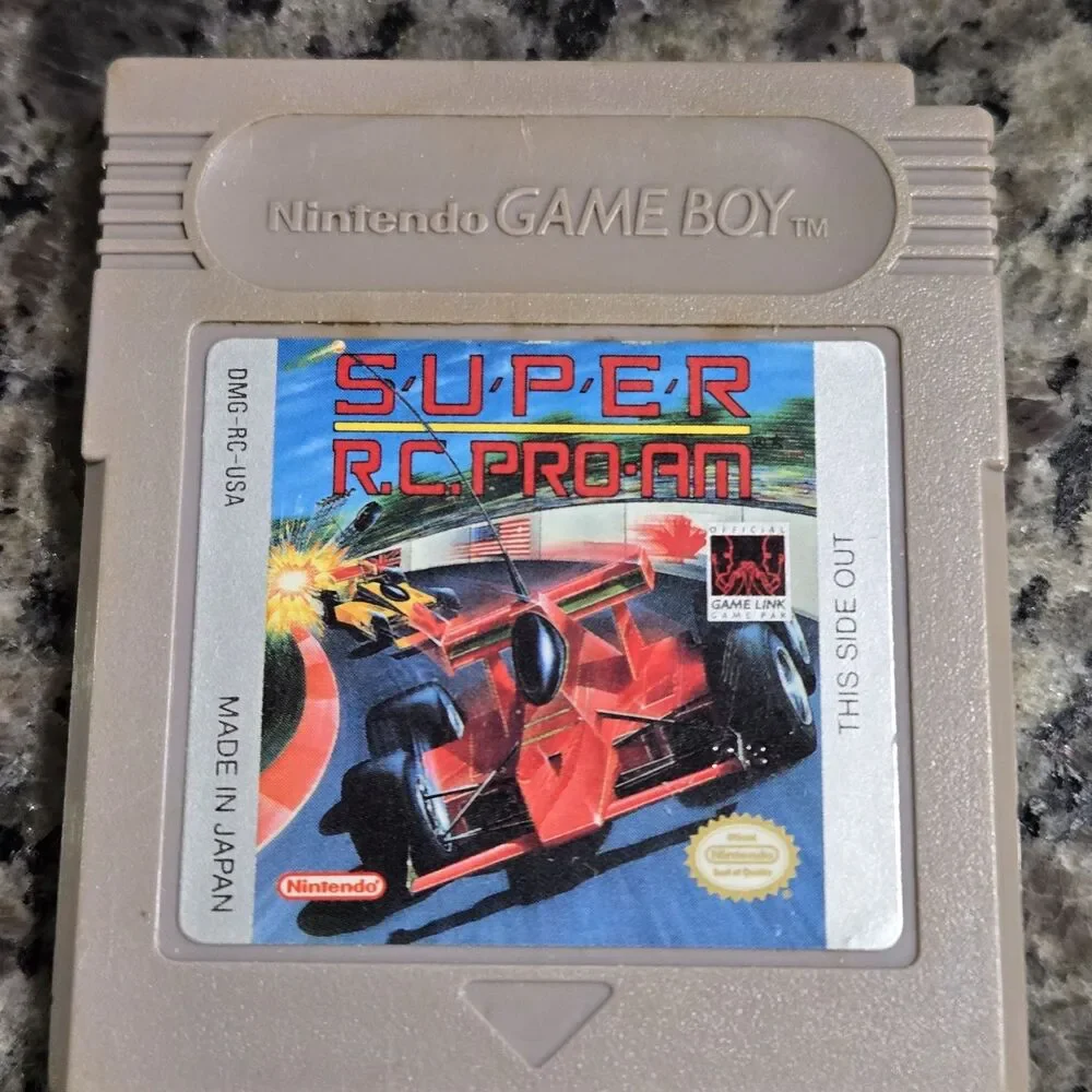 Super R.C. Pro-Am (Nintendo Game Boy, 1991) Tested Mint Pak DMG Retro Authentic
